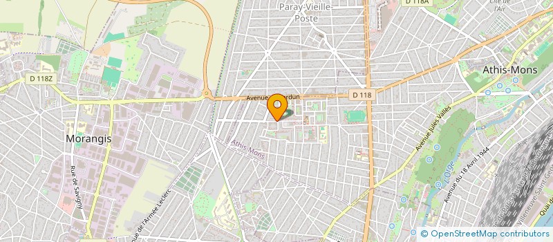 localisation de l'entreprise MONSIEUR RACHID AIT HADJ ALI  ATHIS-MONS