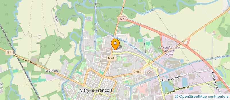 localisation de l'entreprise MONSIEUR RACHID AIT SAID  VITRY-LE-FRANCOIS