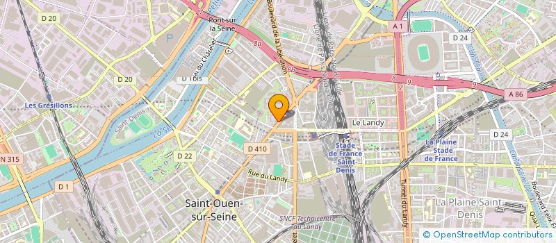 localisation de l'entreprise MONSIEUR RACHID AIT SLIMANE  SAINT-DENIS