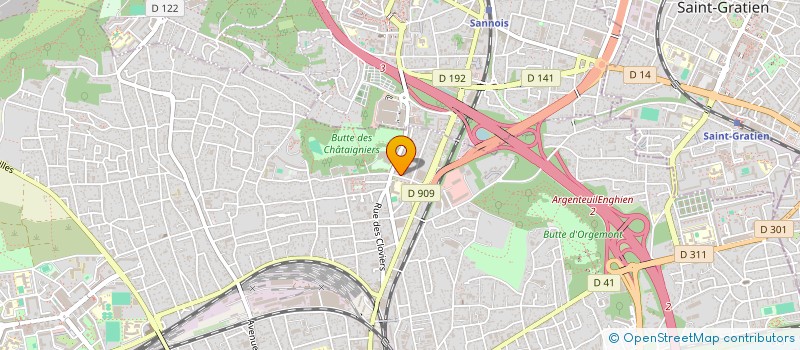 localisation de l'entreprise MONSIEUR RACHID AIT TAFOUYT  ARGENTEUIL