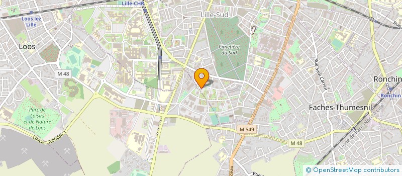 localisation de l'entreprise MONSIEUR RACHID AL AMRANI à LILLE