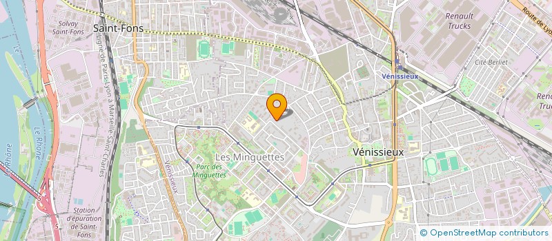 localisation de l'entreprise MONSIEUR RACHID ALAMI  VENISSIEUX