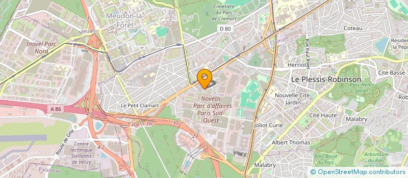 localisation de l'entreprise MONSIEUR RACHID ALAOUI à CLAMART