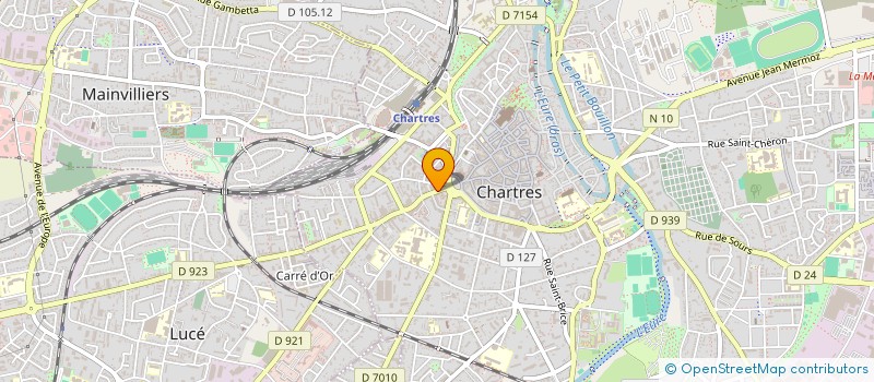 localisation de l'entreprise MONSIEUR RACHID ALAOUI MDARHRI à CHARTRES