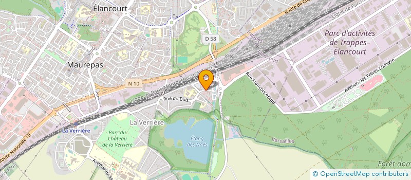 localisation de l'entreprise MONSIEUR RACHID ALI  LA VERRIERE