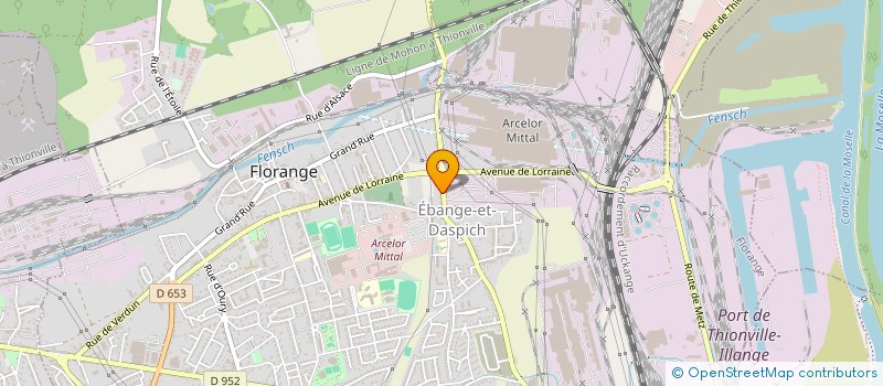 localisation de l'entreprise MONSIEUR RACHID ALI  FLORANGE