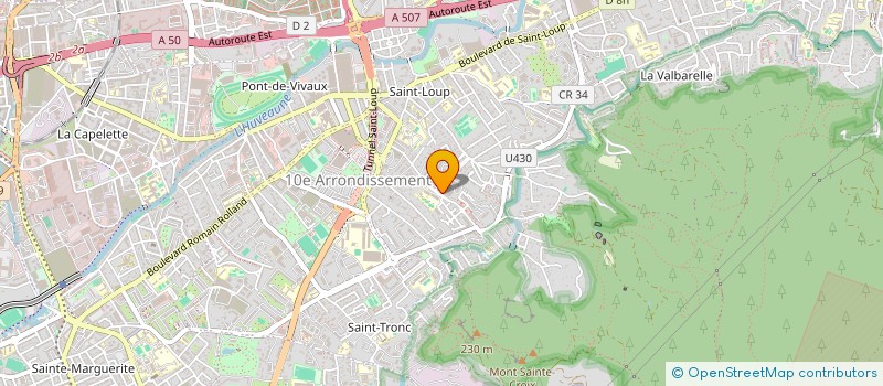 localisation de l'entreprise MONSIEUR RACHID ALIOUI à MARSEILLE