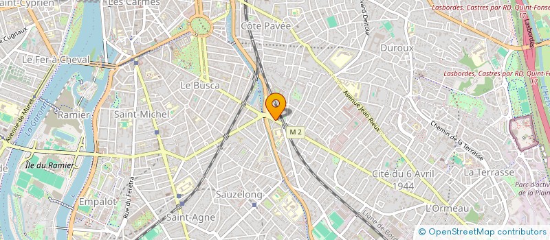 localisation de l'entreprise MONSIEUR RACHID ALLAGUI à TOULOUSE