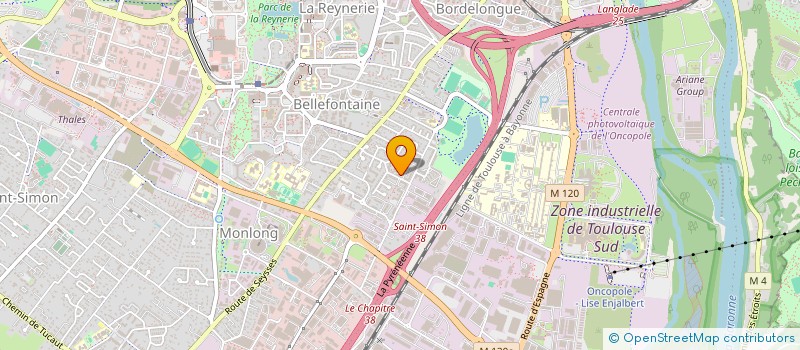 localisation de l'entreprise MONSIEUR RACHID AMAAOUCH à TOULOUSE