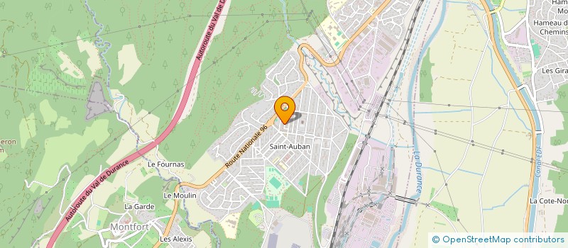 localisation de l'entreprise MONSIEUR RACHID AMAJJOU  CHATEAU-ARNOUX-SAINT-AUBAN