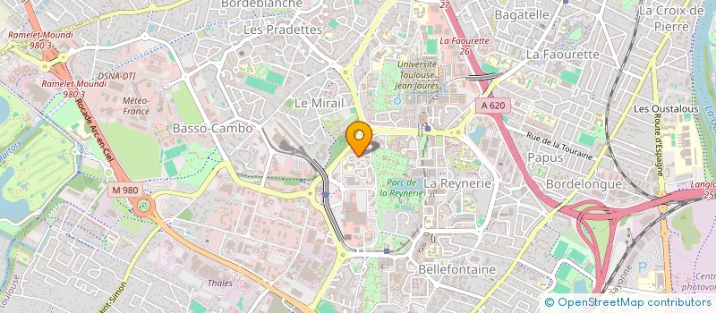 localisation de l'entreprise MONSIEUR RACHID AMALIK à TOULOUSE