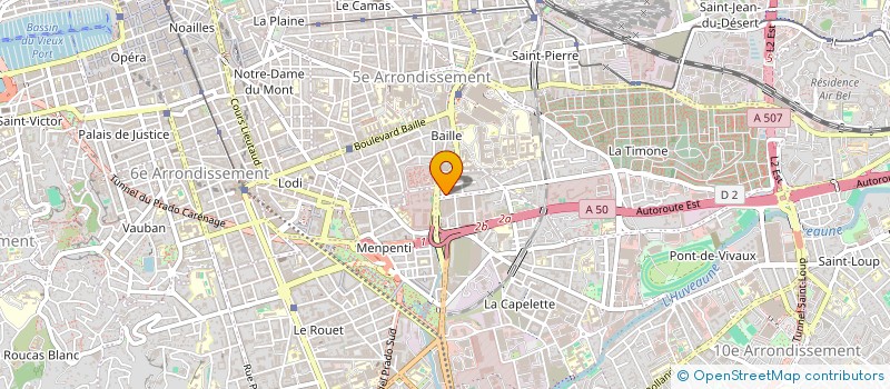 localisation de l'entreprise MONSIEUR RACHID AMARIA à MARSEILLE