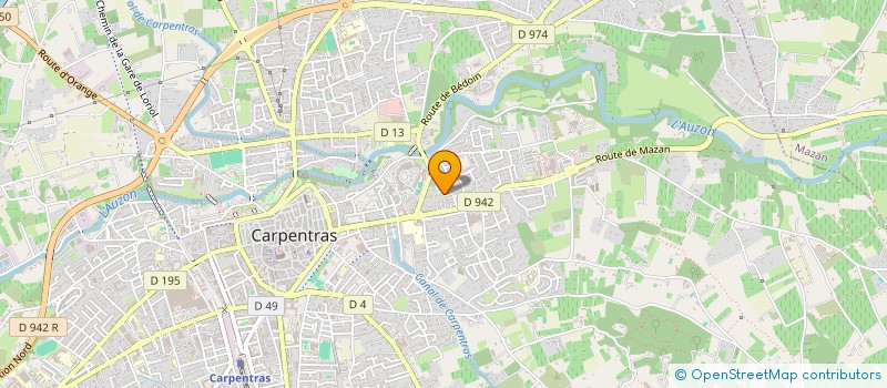 localisation de l'entreprise MONSIEUR RACHID AMEHIOU à CARPENTRAS