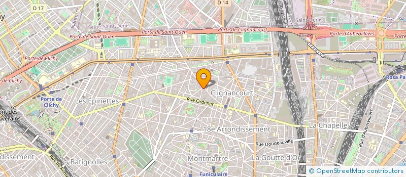 localisation de l'entreprise MONSIEUR RACHID AMELLAL  PARIS