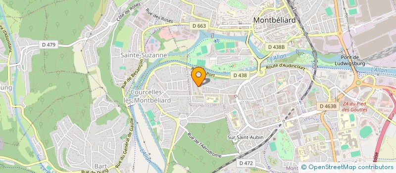 localisation de l'entreprise MONSIEUR RACHID AMSIMNA  VALENTIGNEY