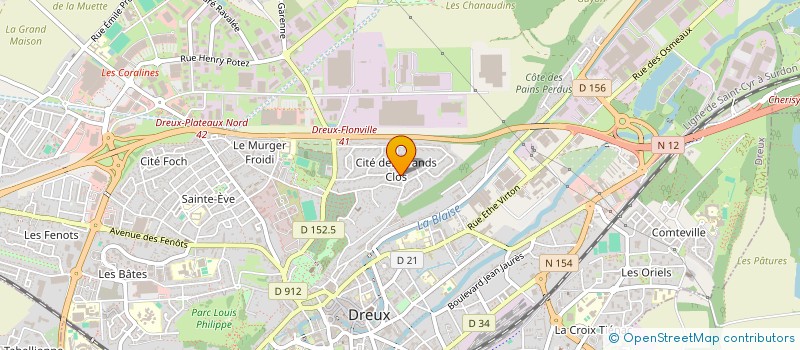 localisation de l'entreprise MONSIEUR RACHID AMZIL à DREUX