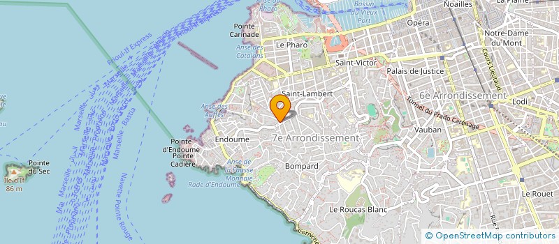localisation de l'entreprise MONSIEUR RACHID ANIBAR  MARSEILLE