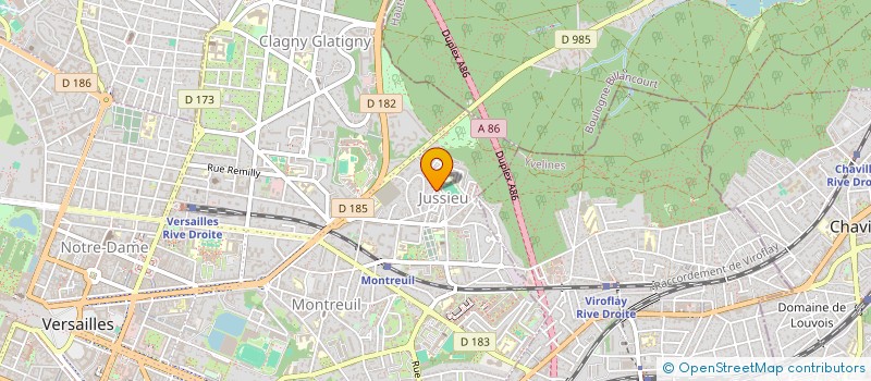 localisation de l'entreprise MONSIEUR RACHID AOUIZIR à VERSAILLES