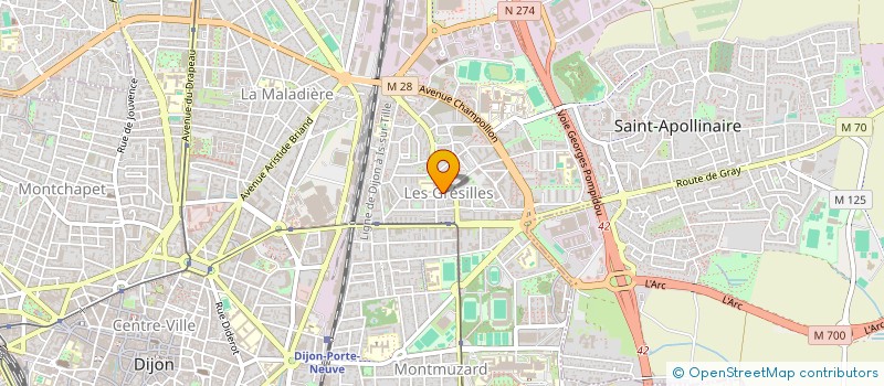 localisation de l'entreprise MONSIEUR RACHID AOULAD EL MOKADEM AZOUGAGH à DIJON