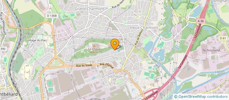 localisation de l'entreprise MONSIEUR RACHID ARBIOU  SOCHAUX