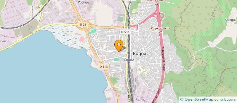 localisation de l'entreprise MONSIEUR RACHID ARGUIOUEN à ROGNAC