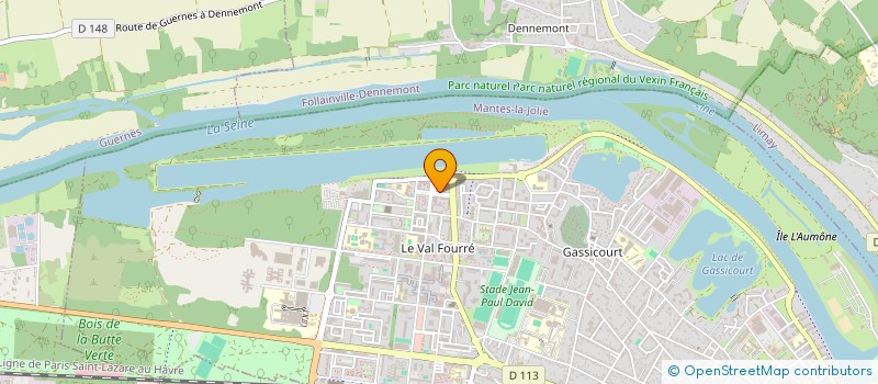 localisation de l'entreprise MONSIEUR RACHID ATANAN  MANTES-LA-JOLIE