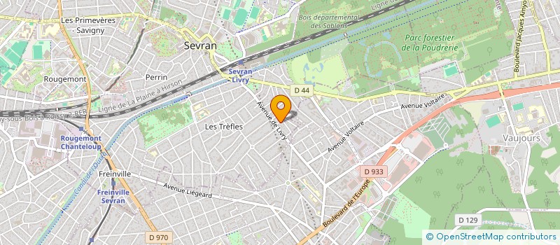localisation de l'entreprise MONSIEUR RACHID AZAIEZ à SEVRAN
