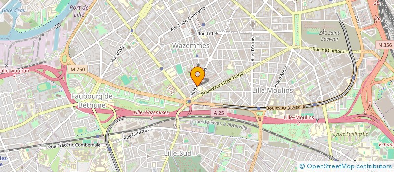 localisation de l'entreprise MONSIEUR RACHID AZAMOUM à LILLE