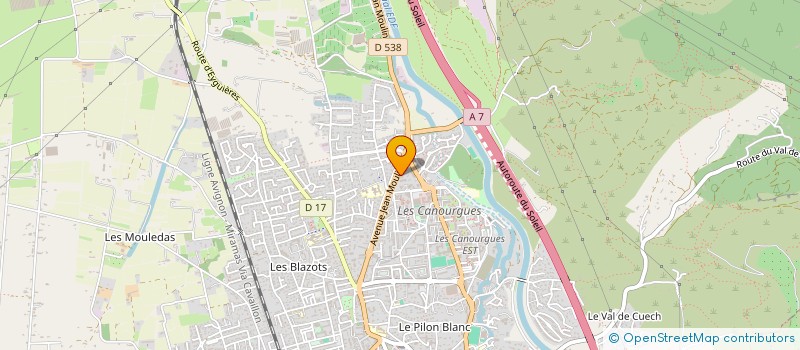 localisation de l'entreprise MONSIEUR RACHID AZZOUZ  SALON-DE-PROVENCE