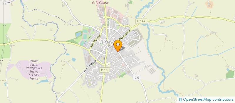 localisation de l'entreprise MONSIEUR RACHID BABA à LES SABLES-D'OLONNE