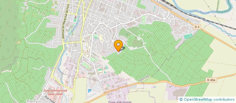 localisation de l'entreprise MONSIEUR RACHID BABA  EPERNAY