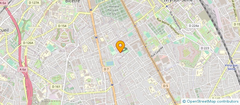 localisation de l'entreprise MONSIEUR RACHID BADAOUI à VILLEJUIF