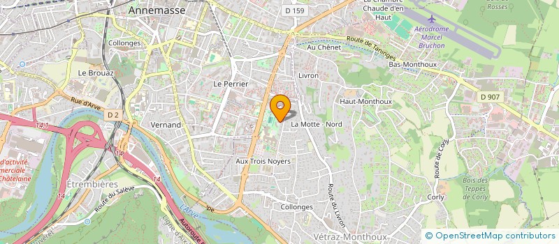 localisation de l'entreprise MONSIEUR RACHID BADRI  VETRAZ-MONTHOUX