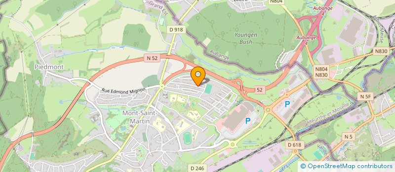 localisation de l'entreprise MONSIEUR RACHID BAKADIR  MONT-SAINT-MARTIN