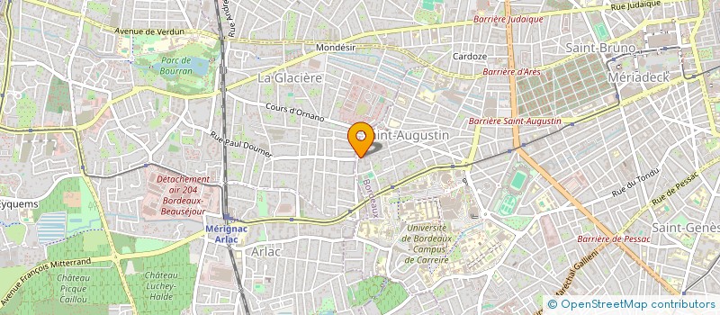 localisation de l'entreprise MONSIEUR RACHID BAKHCHATI à BORDEAUX
