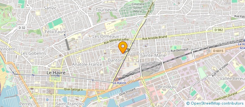 localisation de l'entreprise MONSIEUR RACHID BAKIRI à LE HAVRE