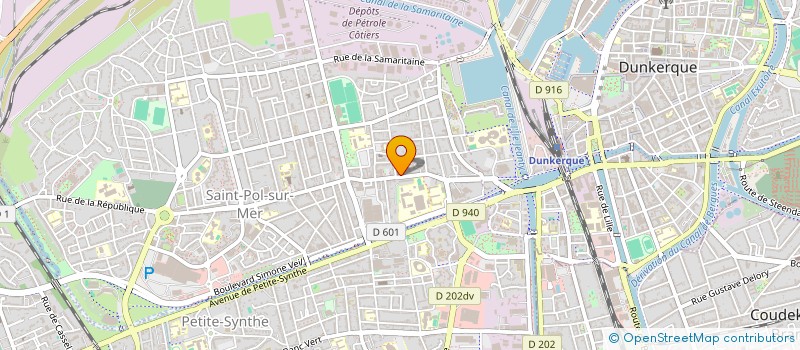 localisation de l'entreprise MONSIEUR RACHID BAKRIA à DUNKERQUE