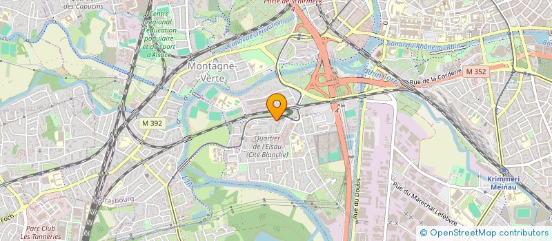 localisation de l'entreprise MONSIEUR RACHID BALLAHSIOUI  STRASBOURG