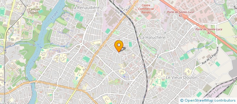localisation de l'entreprise MONSIEUR RACHID BAOUALI à NANTES