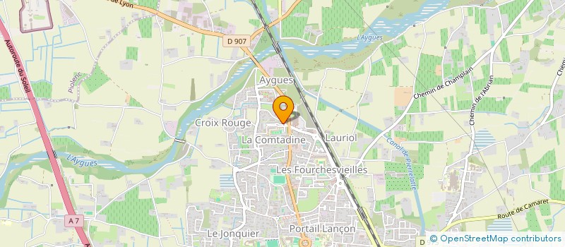 localisation de l'entreprise MONSIEUR RACHID BATTAHI à ORANGE