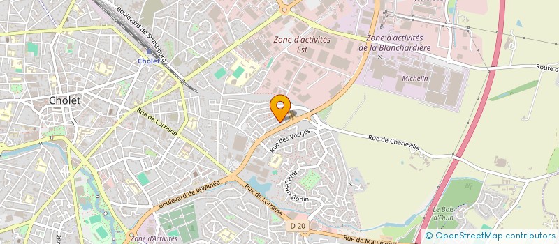 localisation de l'entreprise MONSIEUR RACHID BAYBEN à CHOLET