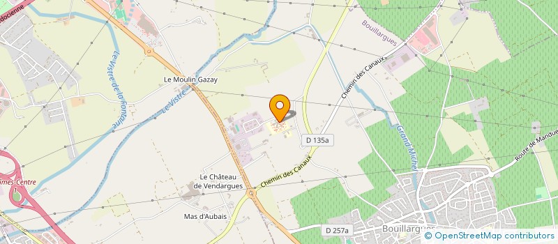 localisation de l'entreprise MONSIEUR RACHID BEDDIAF  BOUILLARGUES