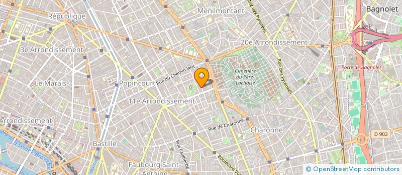 localisation de l'entreprise MONSIEUR RACHID BEHLOUL  PARIS