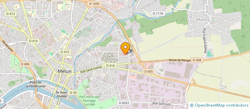 localisation de l'entreprise MONSIEUR RACHID BELAIDI à MELUN