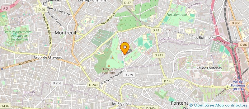 localisation de l'entreprise MONSIEUR RACHID BELAKHDAR à MONTREUIL