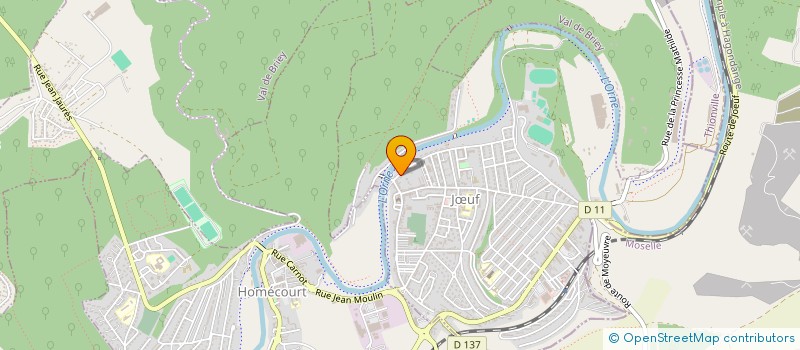 localisation de l'entreprise MONSIEUR RACHID BELGHAZI  JUF