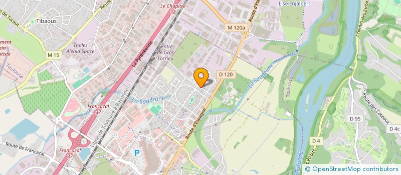 localisation de l'entreprise MONSIEUR RACHID BELGUELLAOUI  PORTET-SUR-GARONNE