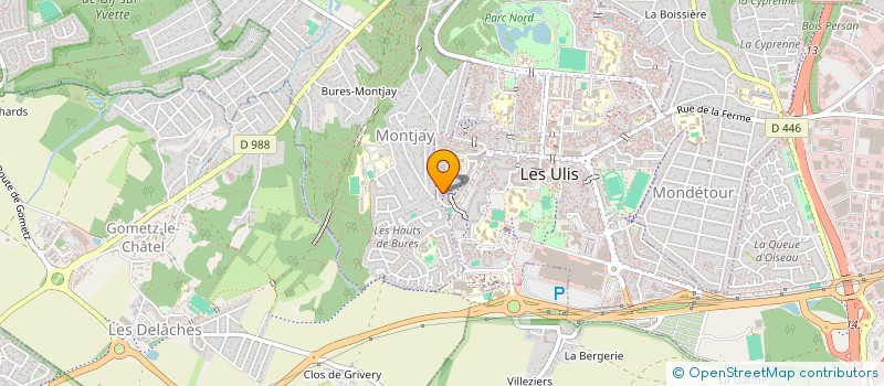 localisation de l'entreprise MONSIEUR RACHID BELHAIDAS à LES ULIS
