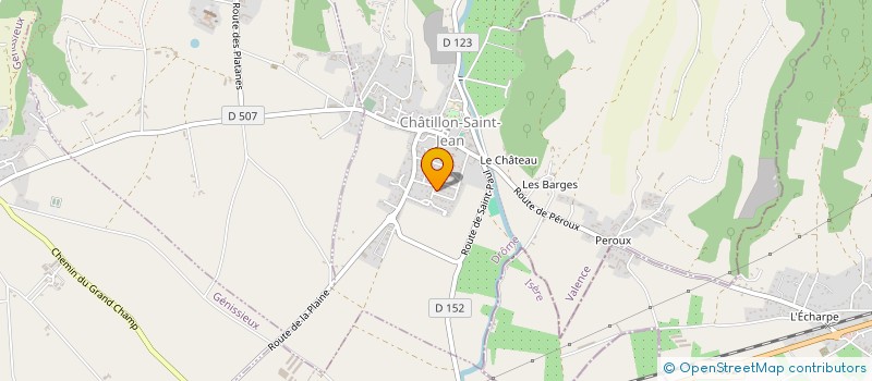 localisation de l'entreprise MONSIEUR RACHID BELHAJ  CHATILLON-SAINT-JEAN