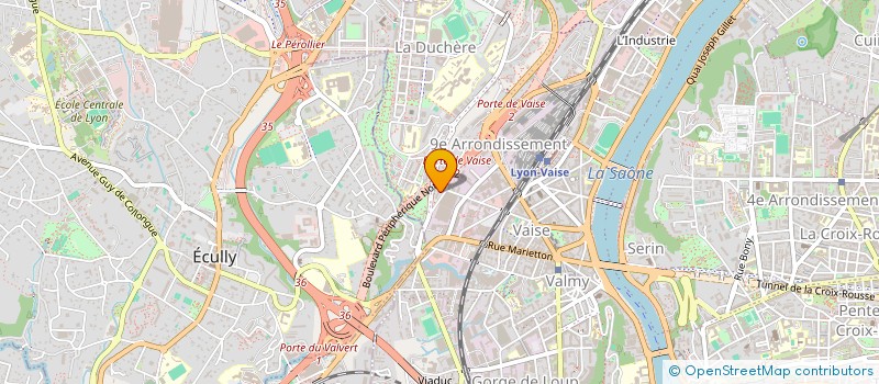 localisation de l'entreprise MONSIEUR RACHID BELKHIR  LYON